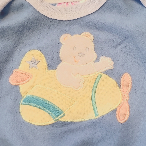 Vintage two piece fleece outfit - Picture 3 of 3